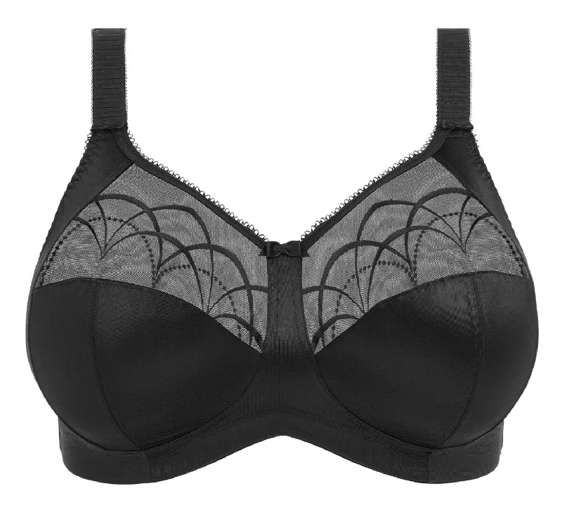 Nursing bras for easy breastfeeding access​ Elomi Cate Side Support Wire Free Bra