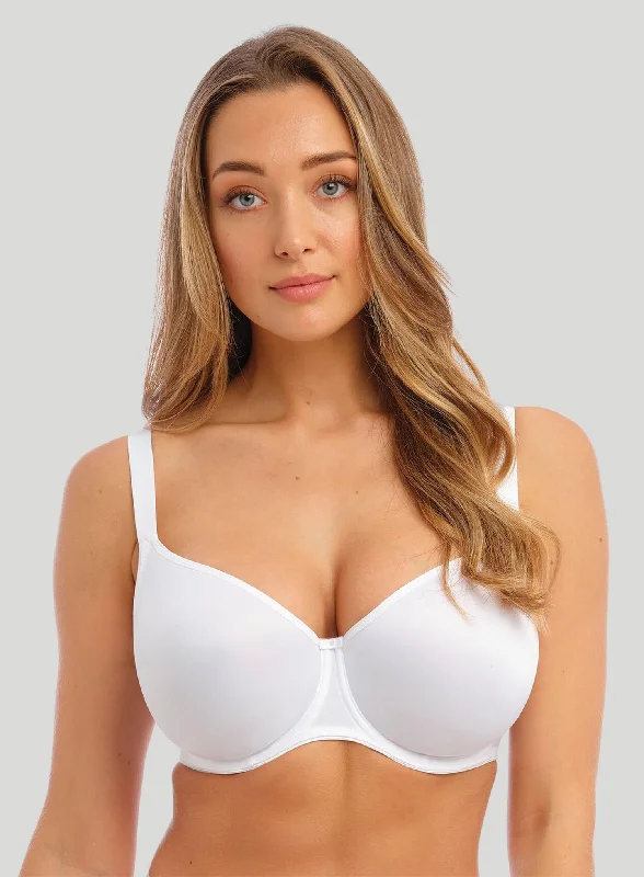 wireless bras for a natural feelFantasie: Smoothing Balcony Bra White