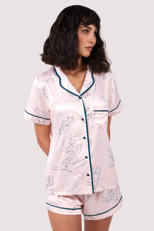 Bralettes for a trendy and comfortable alternative Venus Printed Pyjama Top & Bottom Bralettes for a trendy and comfortable alternative Venus Printed Pyjama Top & Bottom