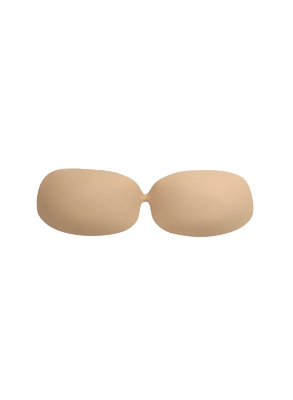 Bra with a textured fabric for added visual interest​ Gatherall Backless Bra