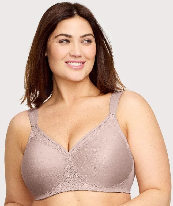 wireless bras for a natural feelGlamorise Magiclift Seamless Support Wire-Free T-Shirt Bra - Taupe wireless bras for a natural feelGlamorise Magiclift Seamless Support Wire-Free T-Shirt Bra - Taupe