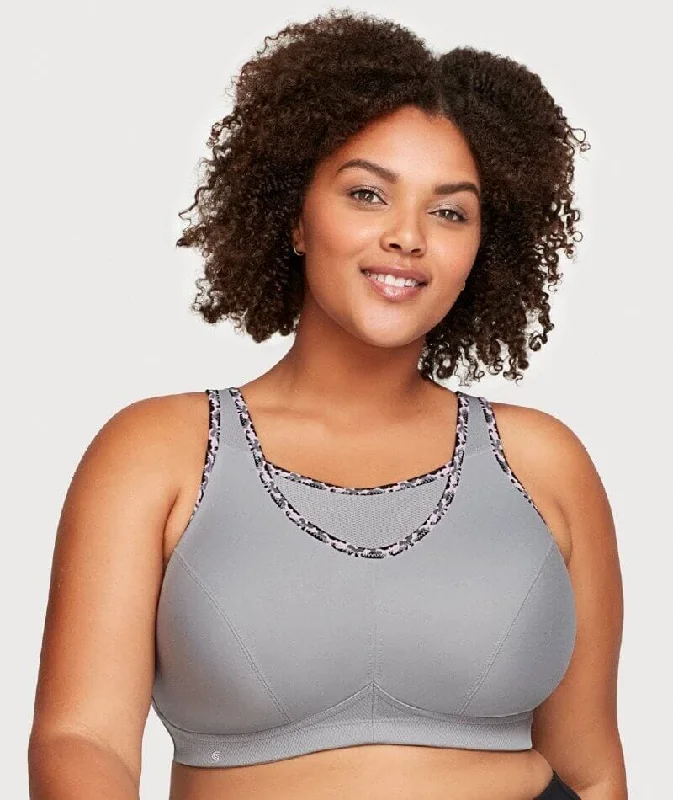 balconette push up bras for a lifted lookGlamorise No-Bounce Camisole Wire-Free Sports Bra - Soft Gray balconette push up bras for a lifted lookGlamorise No-Bounce Camisole Wire-Free Sports Bra - Soft Gray