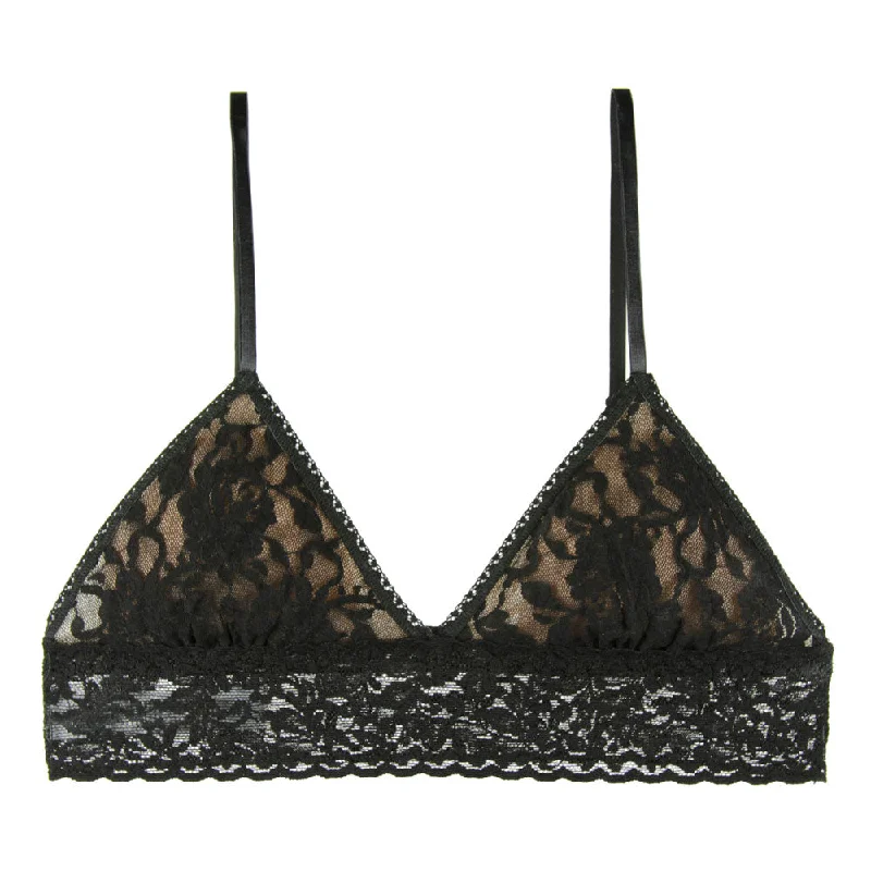 Front - closure bras for easy on and off​ Hanky Panky Padded Wireless Bralette