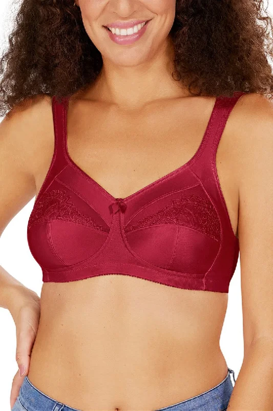 Bra with a hypoallergenic lining for sensitive skin​ Isadora SB Chili #44888