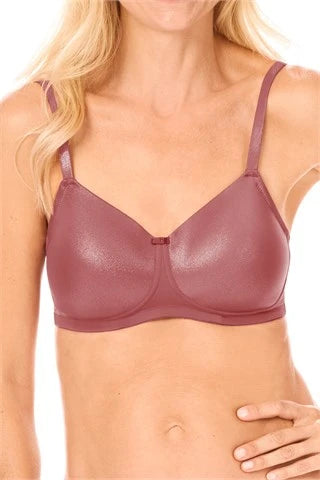 Bra with a plus - size bralette style for a trendy look Ivy Non-Wired Padded - Sparkly Rouge Bra with a plus - size bralette style for a trendy look Ivy Non-Wired Padded - Sparkly Rouge