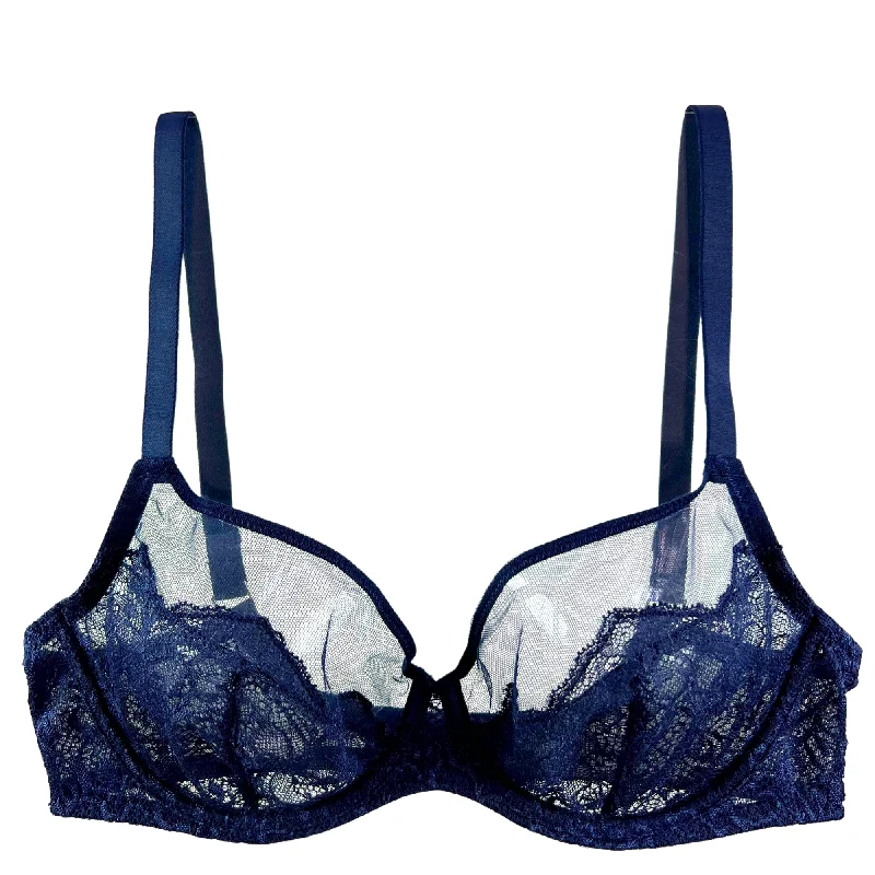 Wireless bras for ultimate comfort and freedom​ Liberté Bowery Mesh Plunge Bra