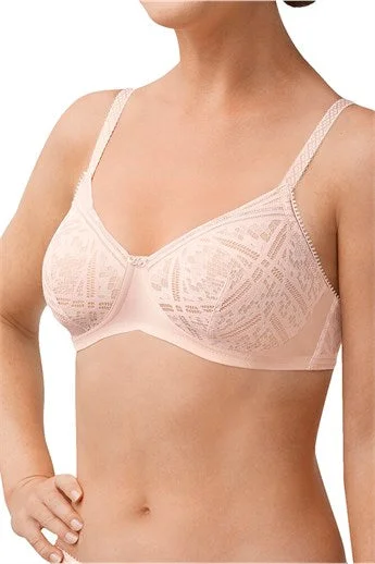 Bra with a cross - back strap design for a trendy look Lori SBP Dusty Lilac/Nude #44693 Bra with a cross - back strap design for a trendy look Lori SBP Dusty Lilac/Nude #44693