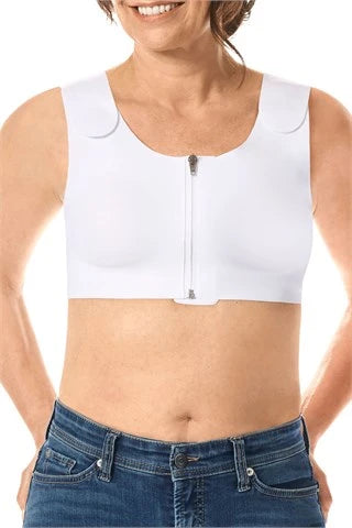 Bra with a single - strap design for a unique and modern style Lymph Flow Wire Free Front Closure Bra - #44814 #44816 Bra with a single - strap design for a unique and modern style Lymph Flow Wire Free Front Closure Bra - #44814 #44816