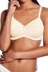 Bra with a plus - size underwire for enhanced support Mara Padded Non-Wired Bra - Off White #44534 Bra with a plus - size underwire for enhanced support Mara Padded Non-Wired Bra - Off White #44534