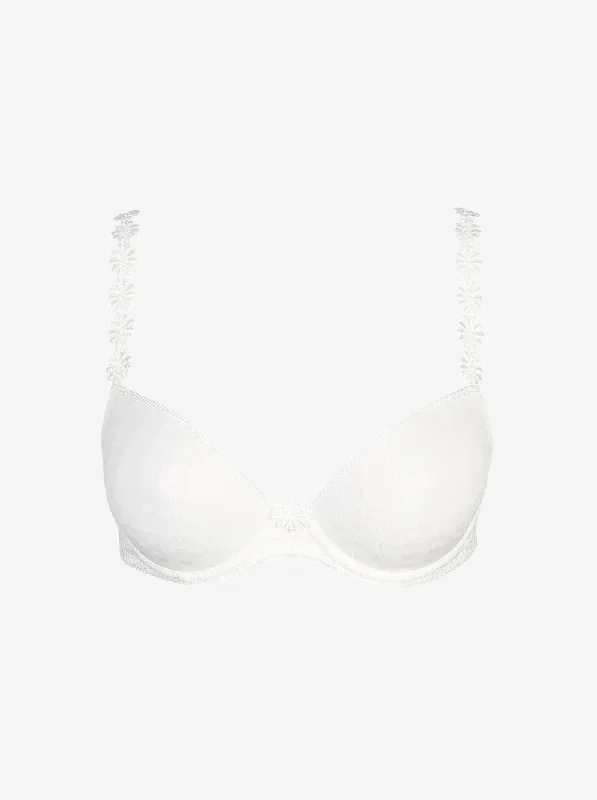 Back - closure bras with traditional hook - and - eye fastenings Avero Plunge Bra - Natural Back - closure bras with traditional hook - and - eye fastenings Avero Plunge Bra - Natural