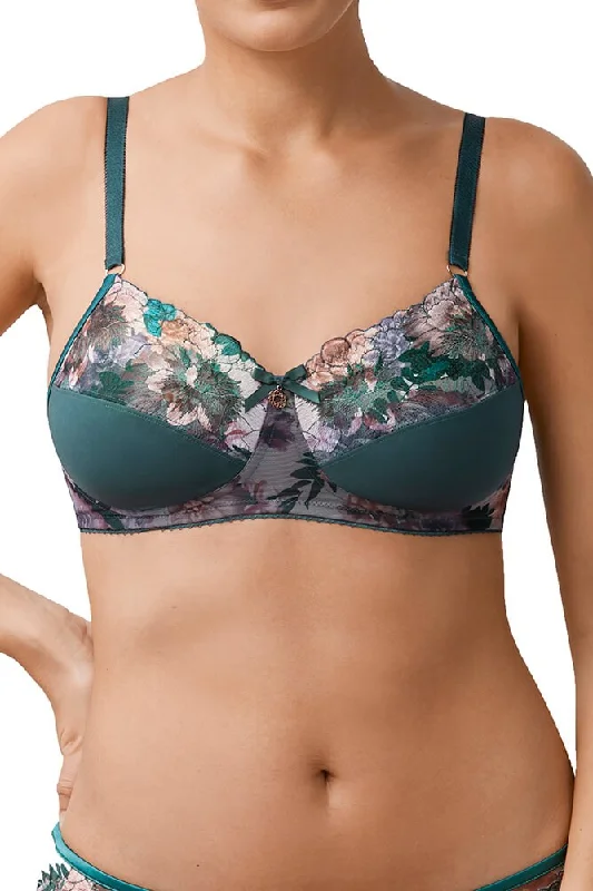 Sports bras for high - impact activities and workouts Maxine SB Dark Jade/Multi #44702 Sports bras for high - impact activities and workouts Maxine SB Dark Jade/Multi #44702