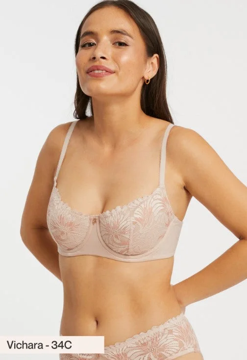 Bra with a plus - size cup for fuller figures​ Montelle Anniversary Flirt Demi Bra