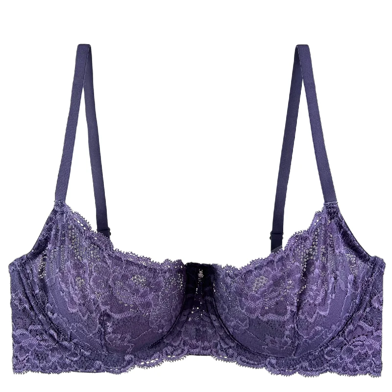 Bra with a balconette style for a flirty neckline​ Montelle Flirt Demi Lace Bra