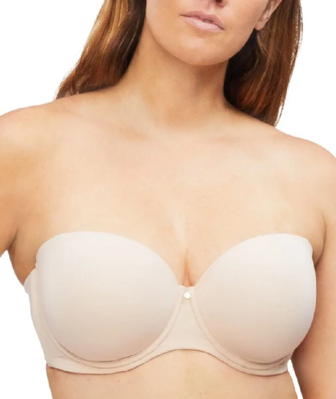 padded wireless bras for light supportNancy Ganz Body Define Strapless Full Cup Contour Bra - Warm Taupe padded wireless bras for light supportNancy Ganz Body Define Strapless Full Cup Contour Bra - Warm Taupe
