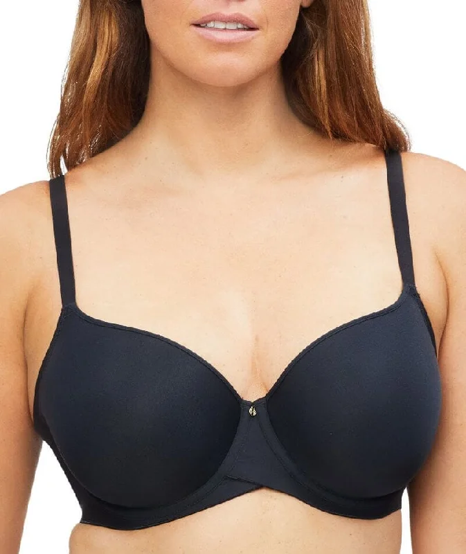 seamless backless bras for summer dressesNancy Ganz Body I.D. Luna Spacer Contour Bra - Black