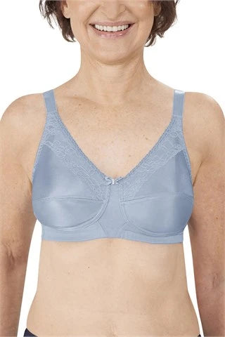 Bra with a balconette style for a flirty neckline Nancy Non-wired Bra - light blue #44821 Bra with a balconette style for a flirty neckline Nancy Non-wired Bra - light blue #44821