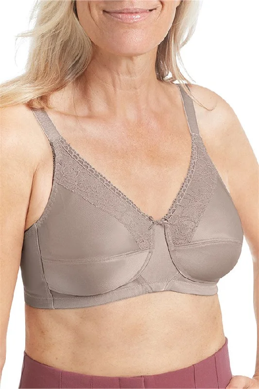 Bra with a bandeau style for a strapless and sleek look Nancy Non-Wired Bra - Taupe #44752 Bra with a bandeau style for a strapless and sleek look Nancy Non-Wired Bra - Taupe #44752