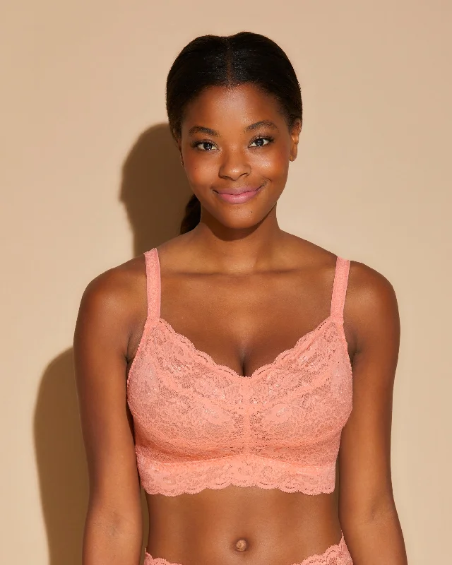 Bra with a plus - size long - line design for a slimming effect Curvy Sweetie Bralette Bra with a plus - size long - line design for a slimming effect Curvy Sweetie Bralette