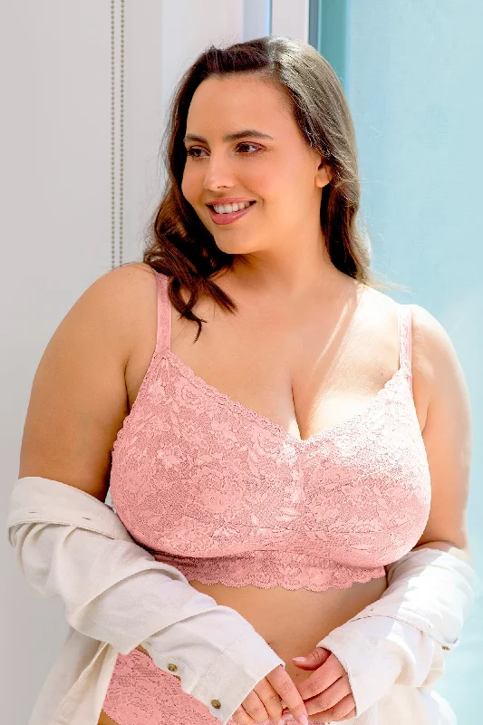 Bra with a nylon - lined cup for stretch and support​ Ultra Curvy Bralette Sweetie