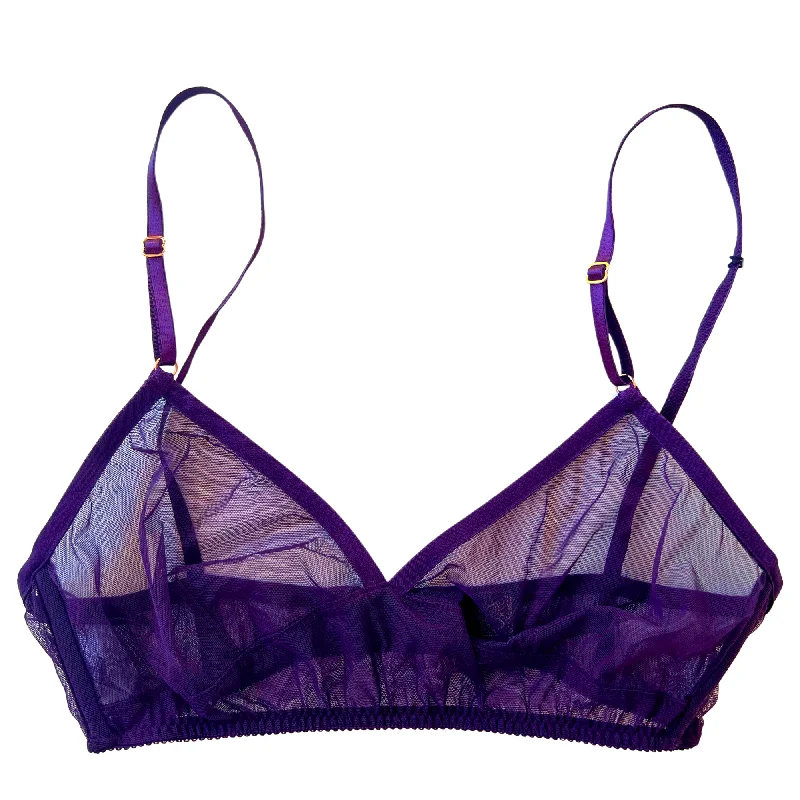 Bra with a plus - size convertible strap for versatility Only Hearts Whisper Retro Bralette Bra with a plus - size convertible strap for versatility Only Hearts Whisper Retro Bralette