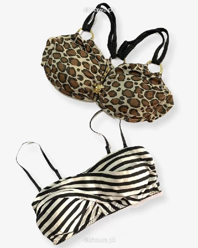 seamless bras for invisible under clothesPack off 2 - Women Tube Lightly Non Padded Bra - Strapless Sports Bra - Soft & Non Padded Bra