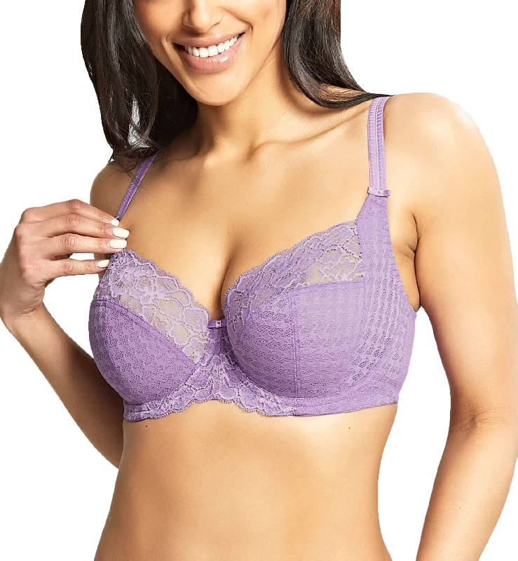 Bra with a mesh - lined cup for better breathability Panache Envy Balcony Underwire Bra (7285) - Violet Bra with a mesh - lined cup for better breathability Panache Envy Balcony Underwire Bra (7285) - Violet
