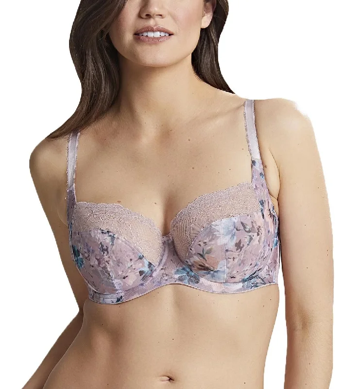 Bra with a plus - size adjustable strap for added comfort Panache Jasmine Balcony Underwire Bra (6951) - Spring Floral Bra with a plus - size adjustable strap for added comfort Panache Jasmine Balcony Underwire Bra (6951) - Spring Floral