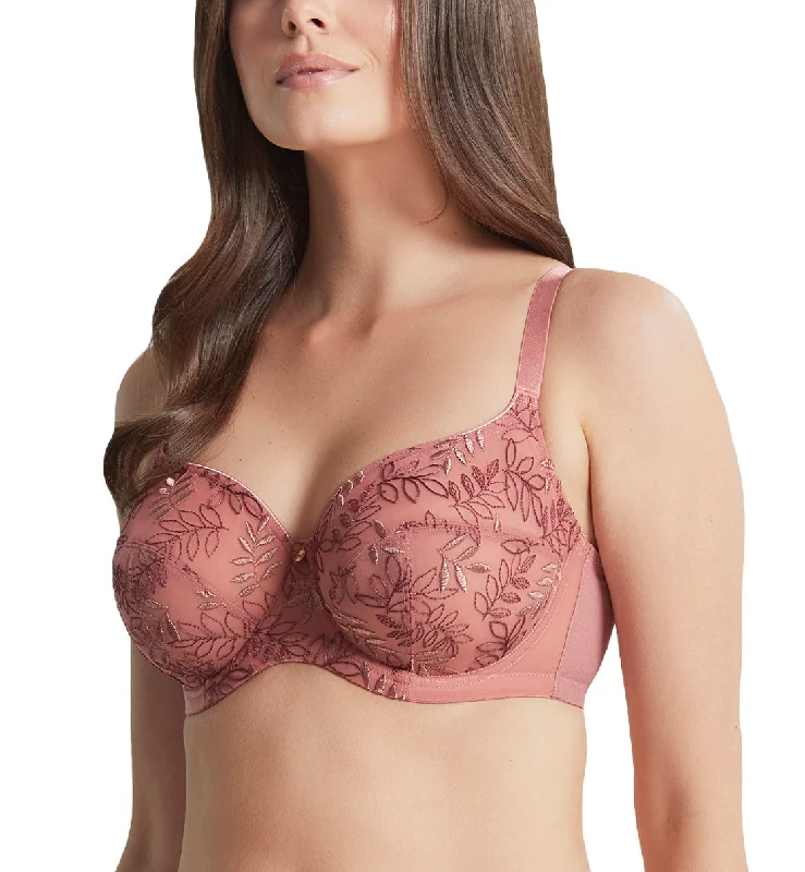 Seamless bras for a smooth and invisible look under clothes​ Panache Tango Luxe Underwire Balconette Bra (9076) - Sunset