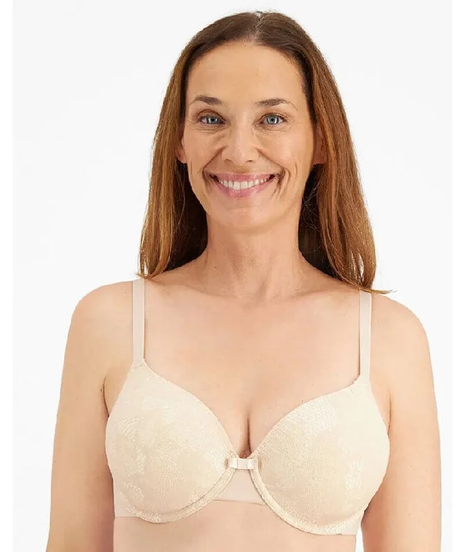 plus size bralette bras for comfortPlaytex Ultralight Elegance T-Shirt Bra - Paris Nude
