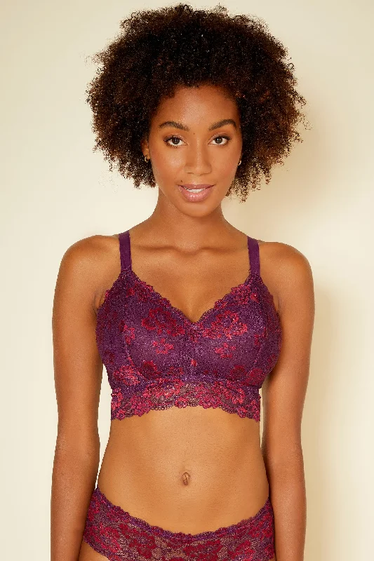 Bra with a mesh - lined cup for better breathability​ Curvy Bralette