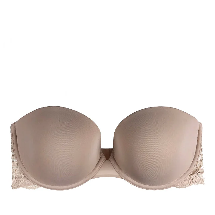 Bra with a plus - size underbust band for a secure fit Skarlett Blue Goddess Multiway Strapless Bra with a plus - size underbust band for a secure fit Skarlett Blue Goddess Multiway Strapless