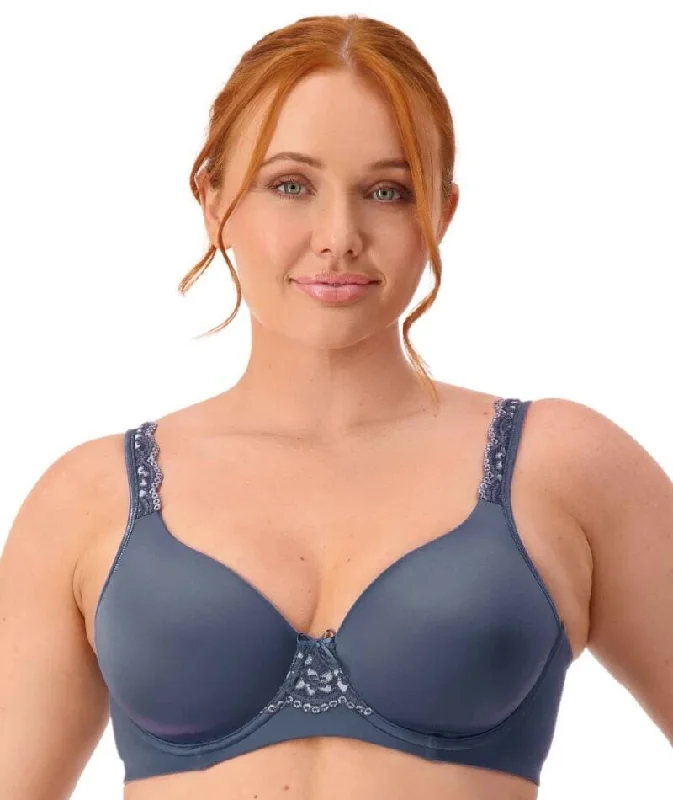 bralette sports bras for light exerciseTriumph Gorgeous Silhouette T-Shirt Bra - Cloudy Blue