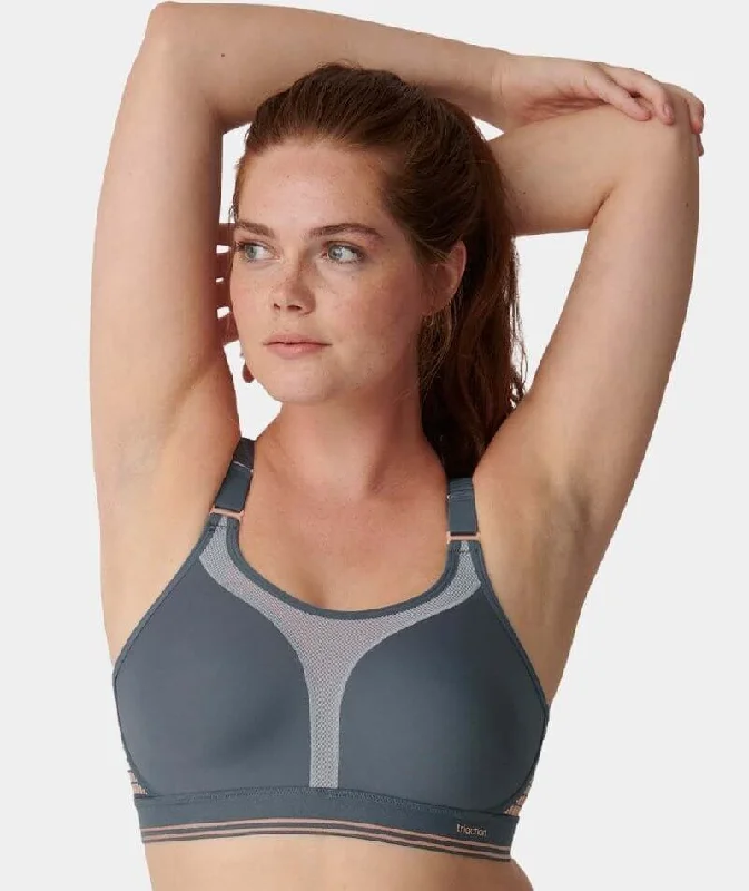 bralette sports bras for light exerciseTriumph Triaction Extreme Lite Wire-free Sports Bra - Grey