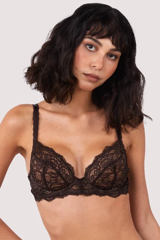 underwire bras with maximum supportAriana Coffee Everyday Bra