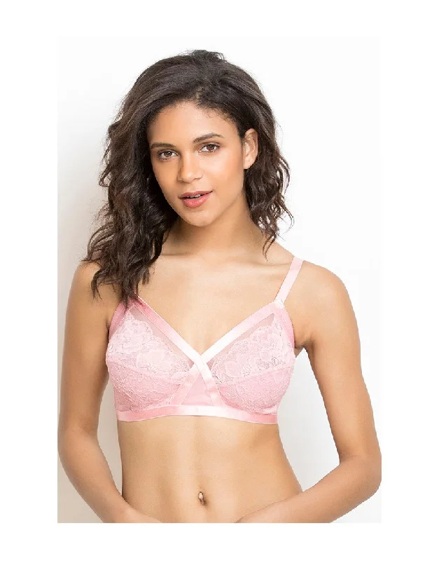 seamless bras for invisible under clothesTRUE CURVE SUPER SUPPORT BRA- PINK