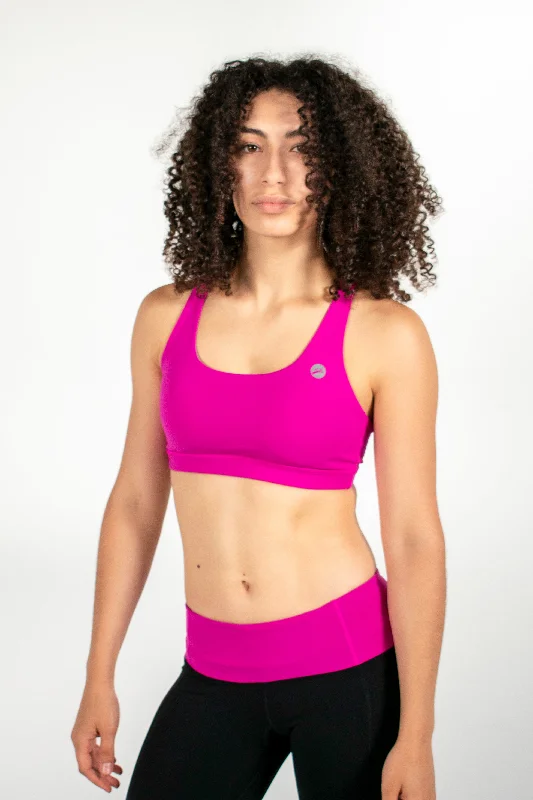 plus size nursing bras for breastfeeding momsClaremont Bra - Hot Pink