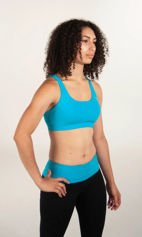 t - shirt bras for a smooth look under clothesClaremont Bra - Turquoise