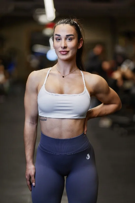 sexy lace push up bras for special occasionsELITE FLEX SPORTS BRA WHITE