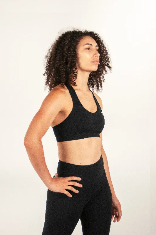 supportive sports bras for runningMelrose Bra - Black