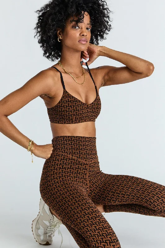sleep bras with adjustable strapsObsidian Ballet Bra | Tobacco