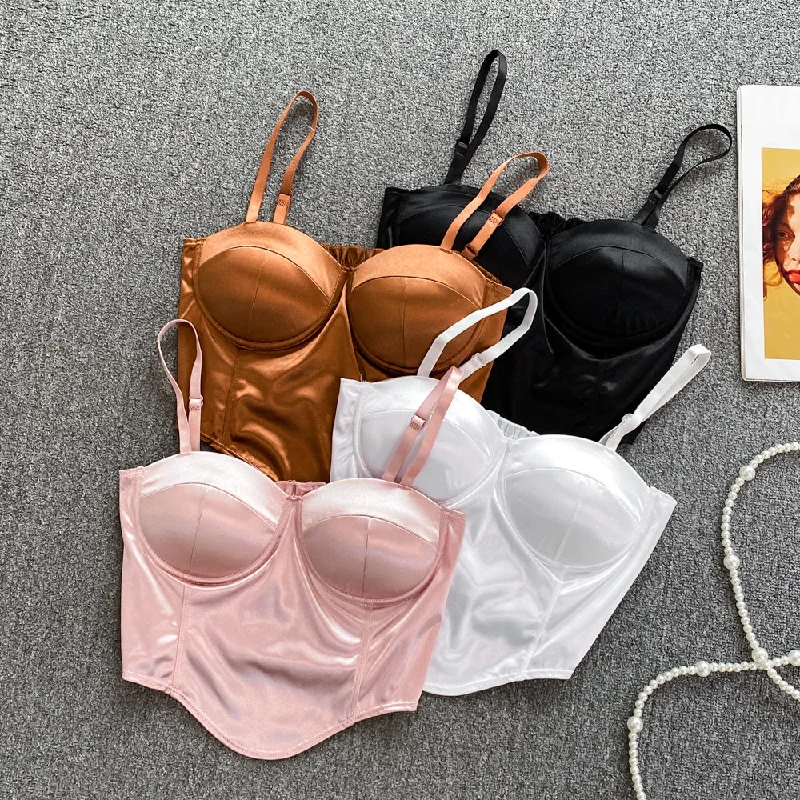 nursing bras for new mothersFlourish High Quality Adjustable Straps Silk Full Support Crop Top 3882 (Fits 32 to 38 Size)