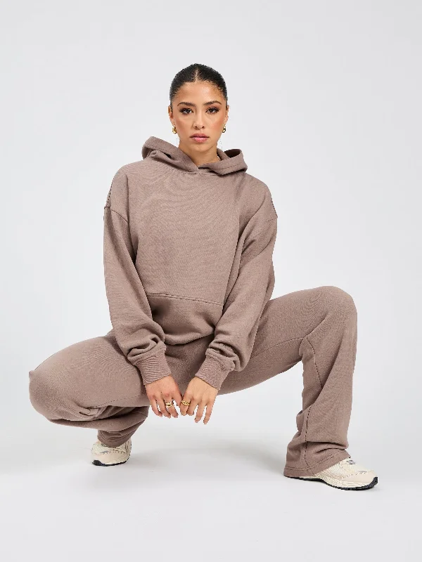 moisture wicking convertible brasThreads Hoodie - Chai Latte