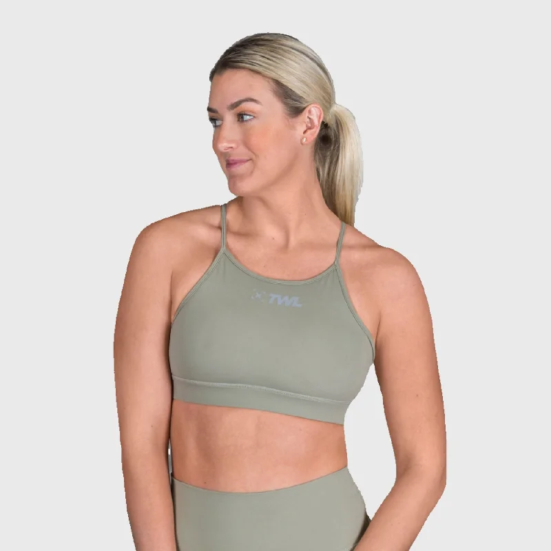minimizer underwire bras for more controlTWL - WOMEN'S FLEET BRA - MINK GREY