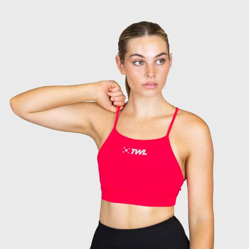 lace bras for a romantic lookTWL - WOMEN'S FLEET BRA - CERISE